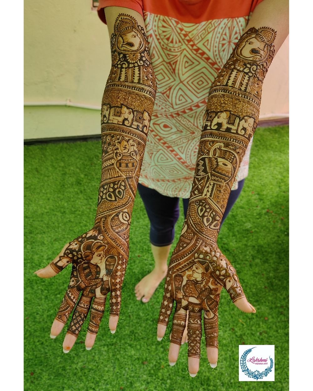 Photo From Bridal Theme mehendi - By Lakshmi Henna Art