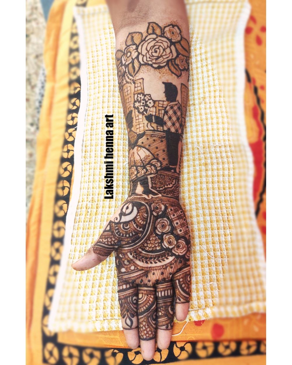 Photo From Engagement mehendi - By Lakshmi Henna Art