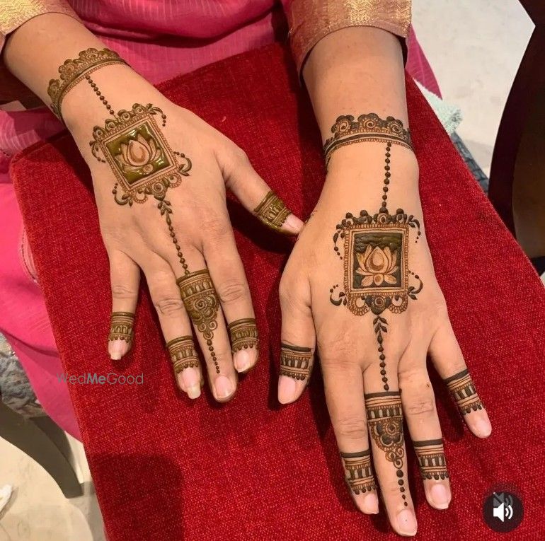 Photo From Indian Mehandi design Bharwa - By Rinku Mehandi Arts Jaipur