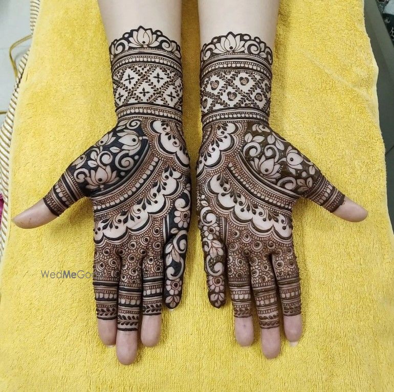 Photo From Indian Mehandi design Bharwa - By Rinku Mehandi Arts Jaipur