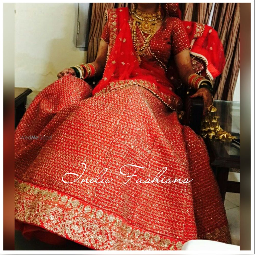 Photo From Our collection flaunted by real brides - By Indu Fashions