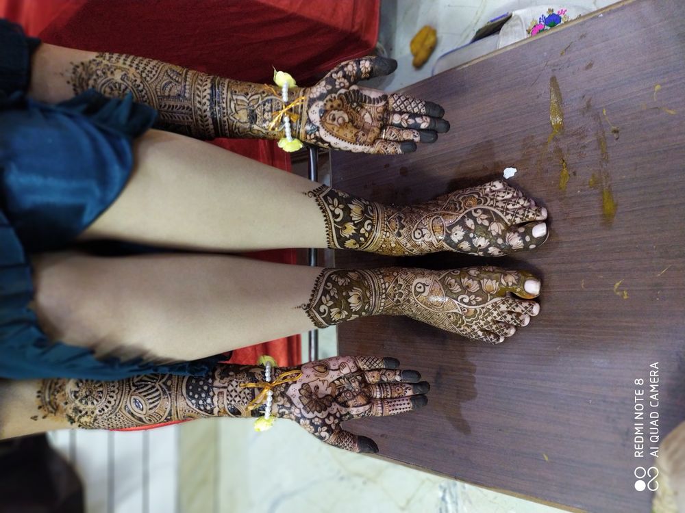 Photo From Somyaa Bridal Mehandi - By Jully Mehandi Designer
