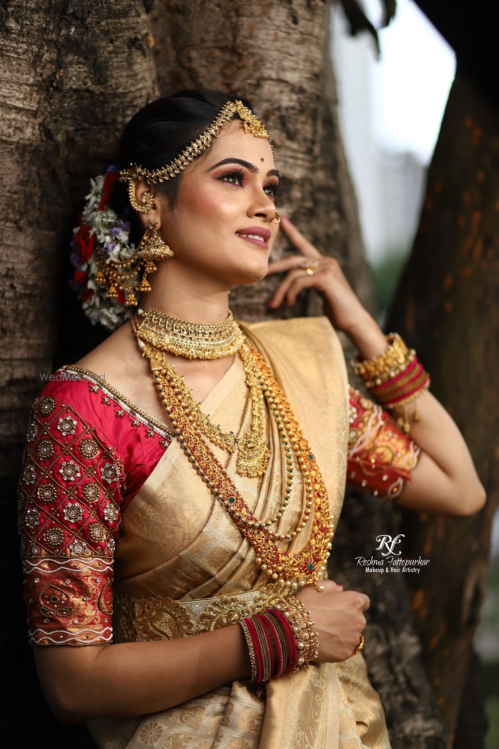 Photo From South Indian Bridal Look - By Pearl Beauty Salon