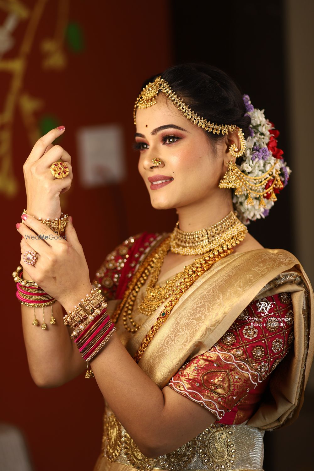 Photo From South Indian Bridal Look - By Pearl Beauty Salon