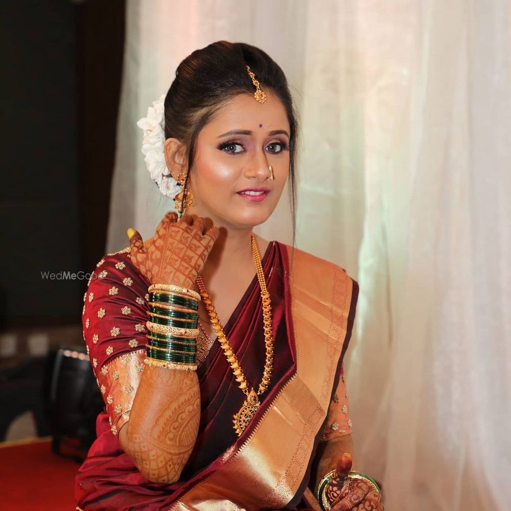 Photo From South Indian Bridal Look - By Reshma Fattepurkar Makeup Artist