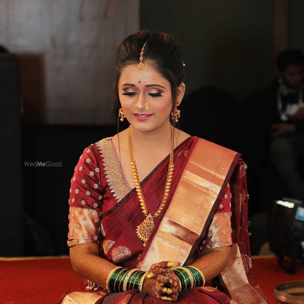 Photo From South Indian Bridal Look - By Reshma Fattepurkar Makeup Artist