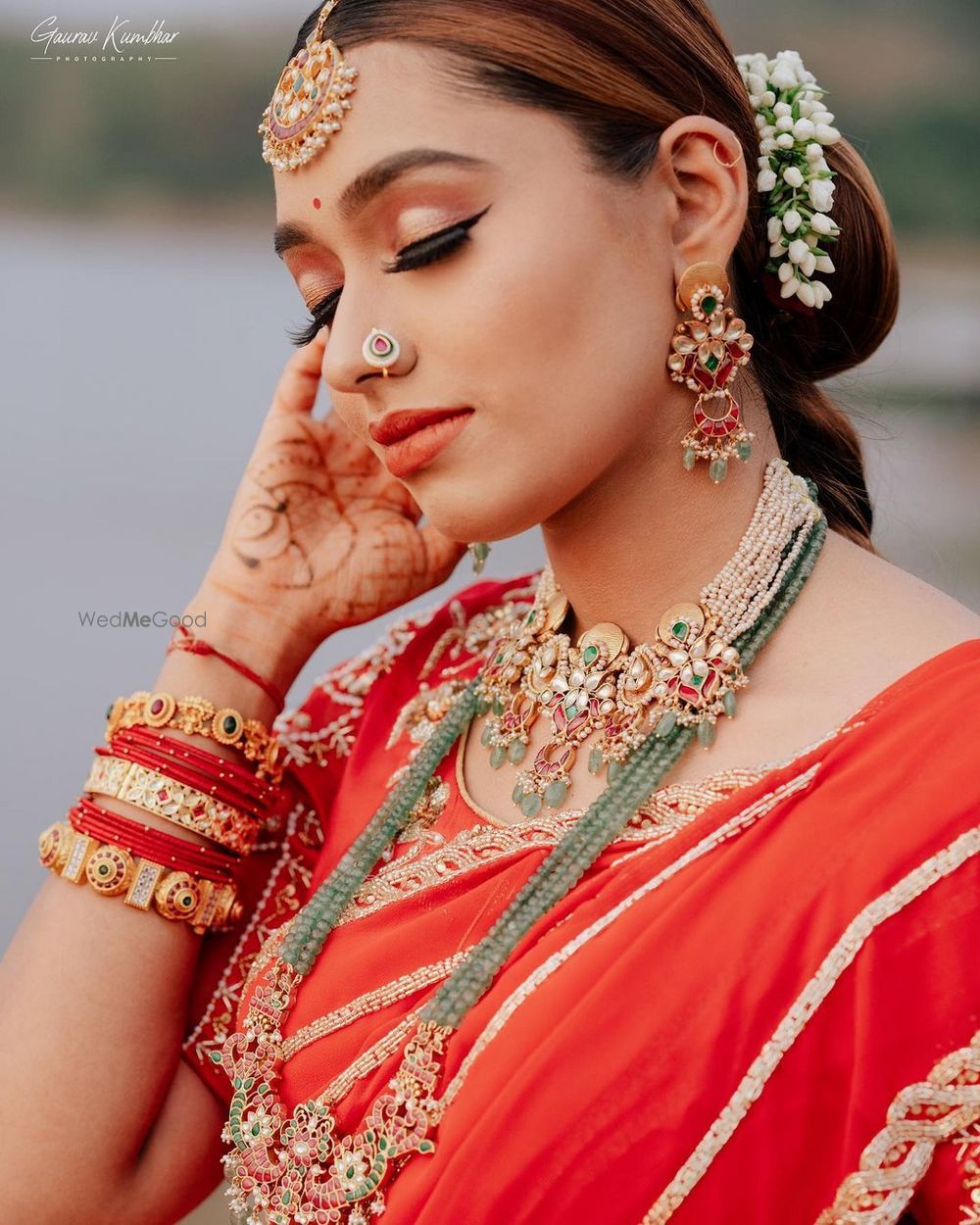 Photo From South Indian Bridal Look - By Reshma Fattepurkar Makeup Artist