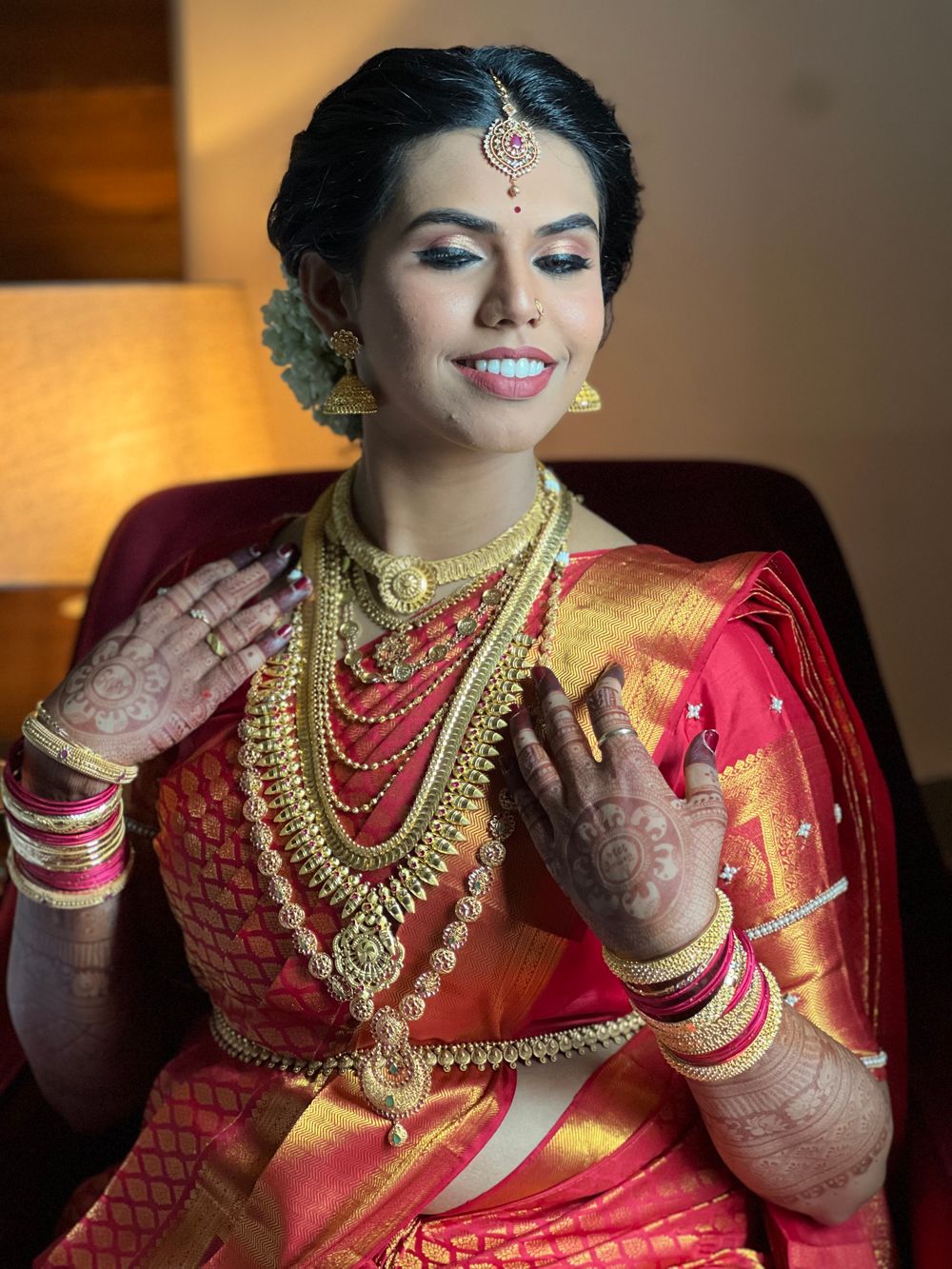 Photo From South Indian Bridal Look - By Reshma Fattepurkar Makeup Artist