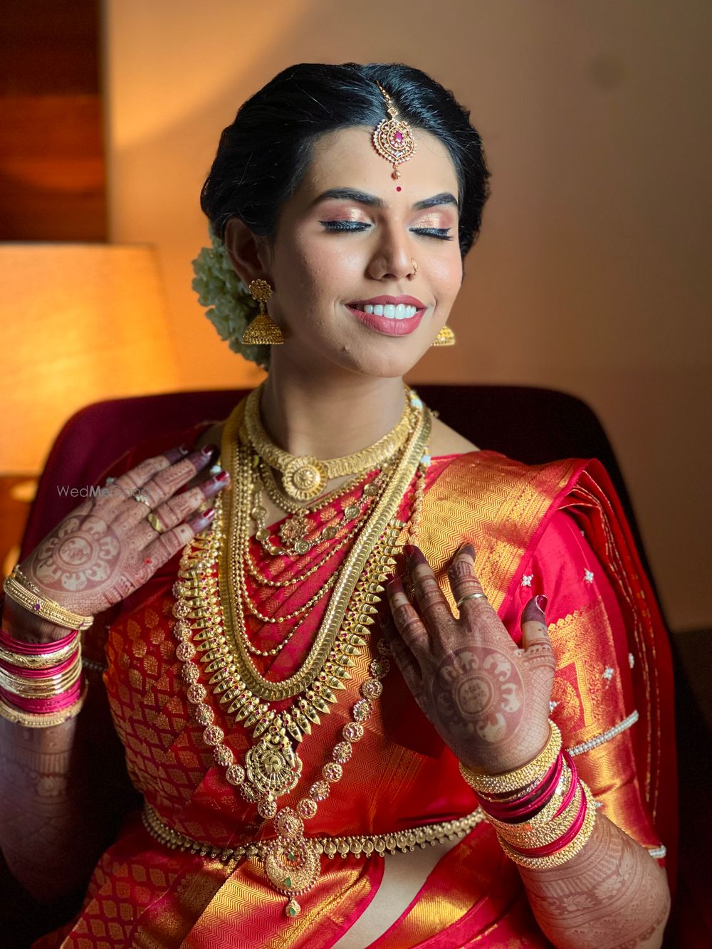 Photo From South Indian Bridal Look - By Reshma Fattepurkar Makeup Artist