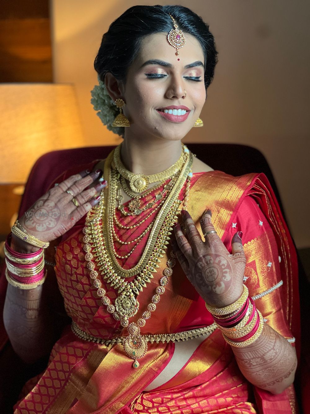 Photo From South Indian Bridal Look - By Reshma Fattepurkar Makeup Artist