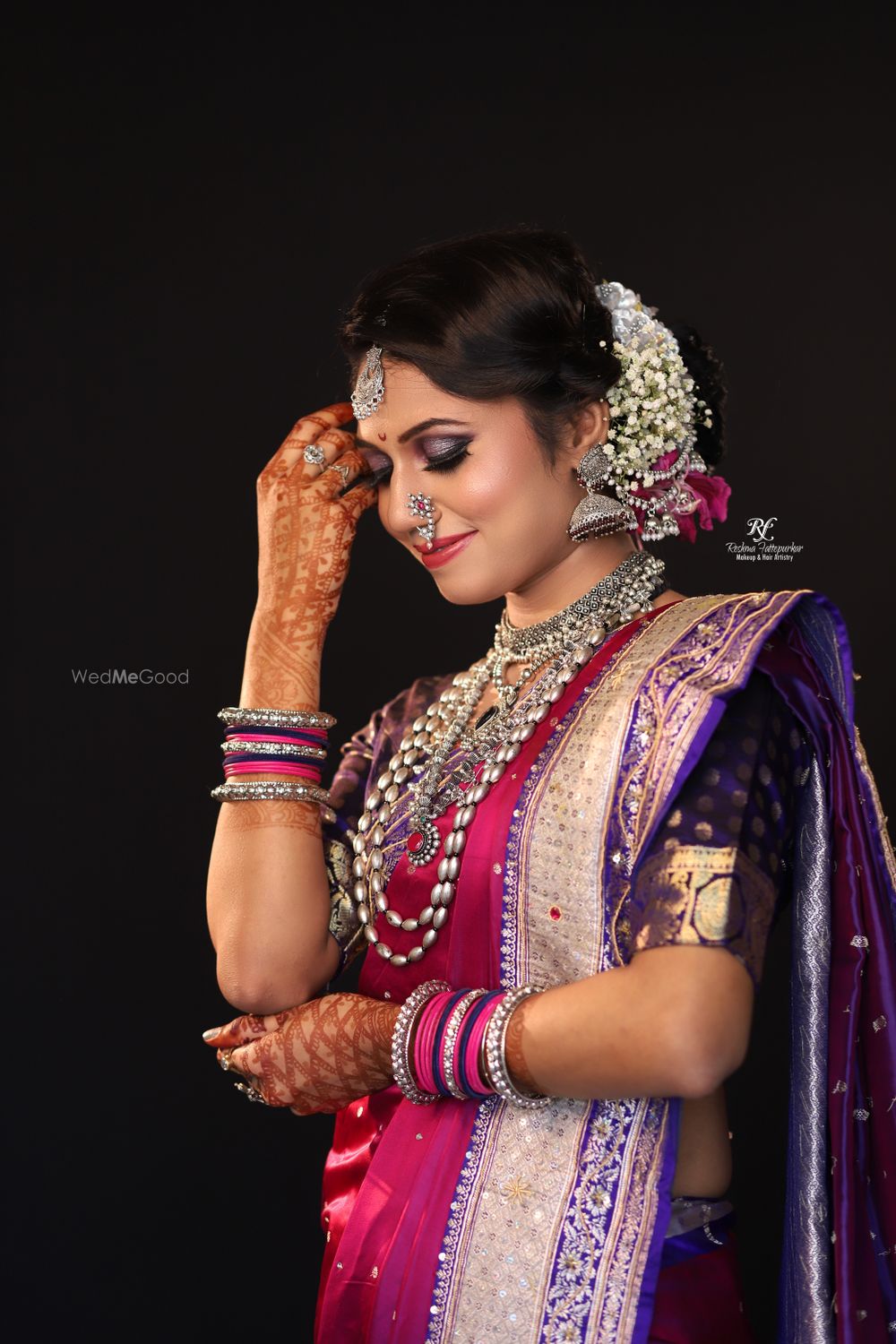 Photo From Nauvari saree look - By Reshma Fattepurkar Makeup Artist