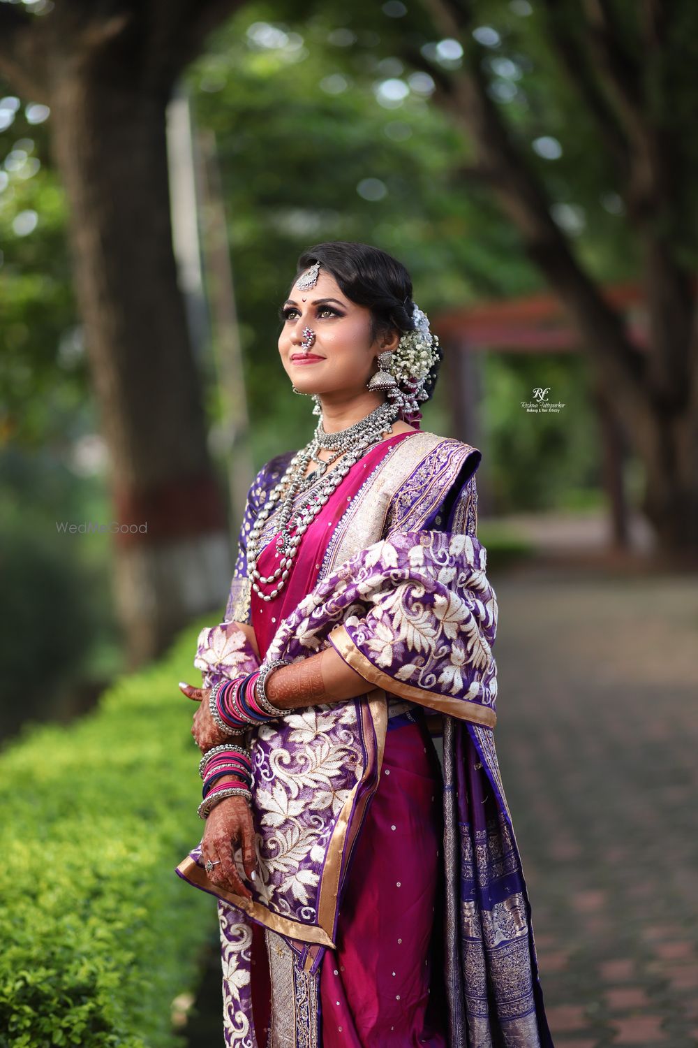 Photo From Nauvari saree look - By Reshma Fattepurkar Makeup Artist