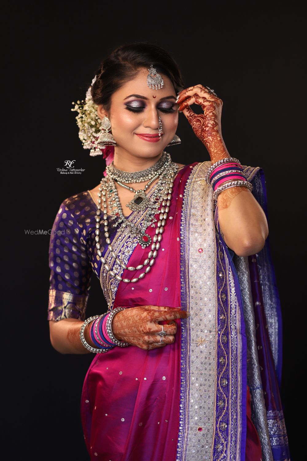 Photo From Nauvari saree look - By Reshma Fattepurkar Makeup Artist