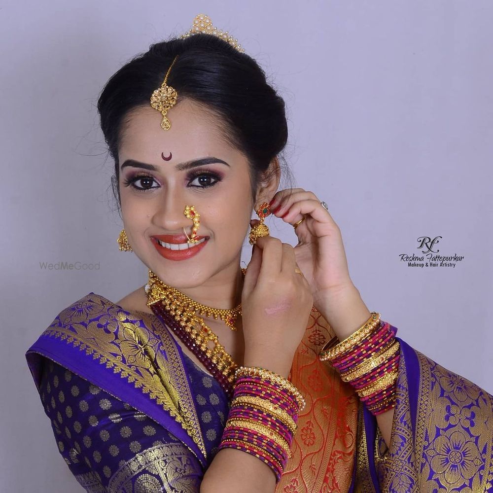 Photo From Maharashtrian Nauvari Look - By Pearl Beauty Salon