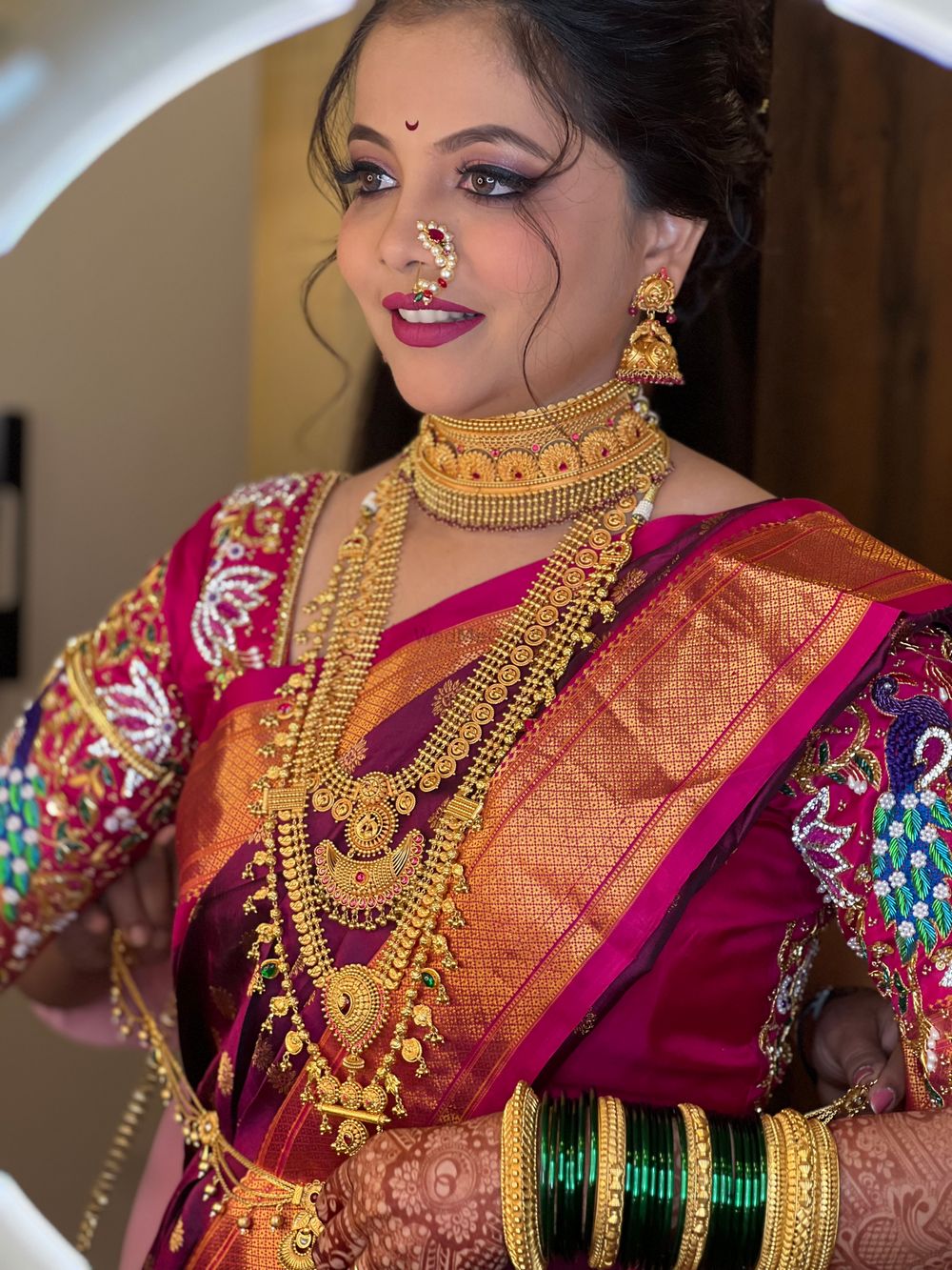 Photo From Maharashtrian Nauvari Look - By Reshma Fattepurkar Makeup Artist