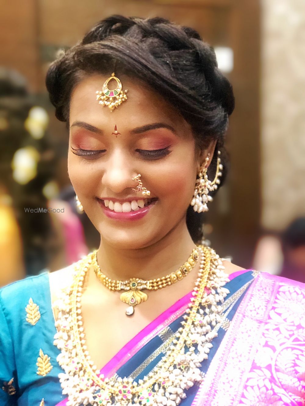 Photo From South Indian engagement makeup - By Makeover by Sonal