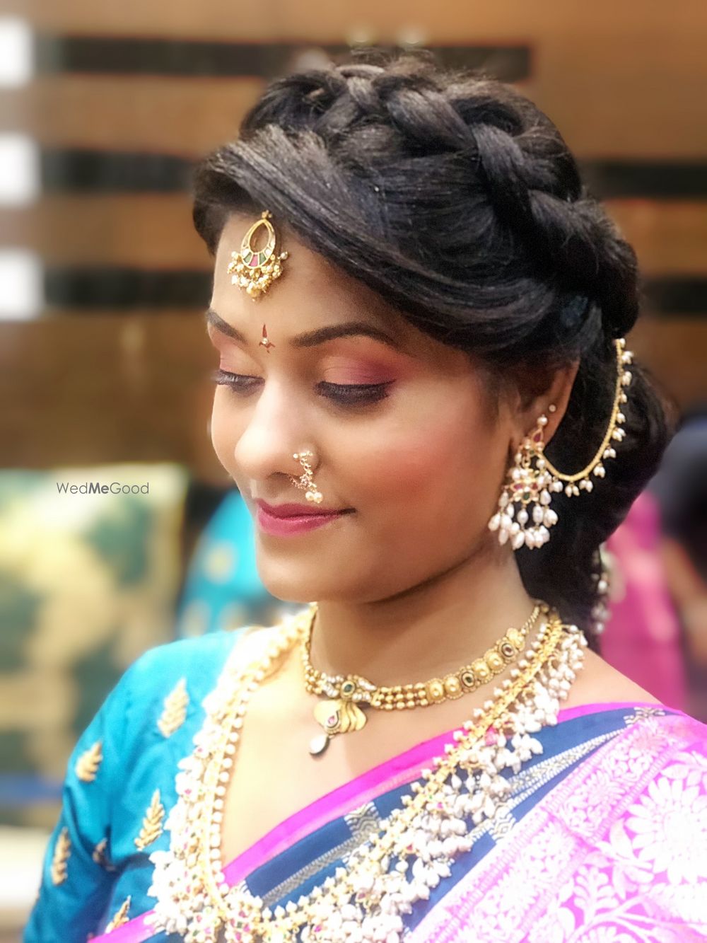 Photo From South Indian engagement makeup - By Makeover by Sonal