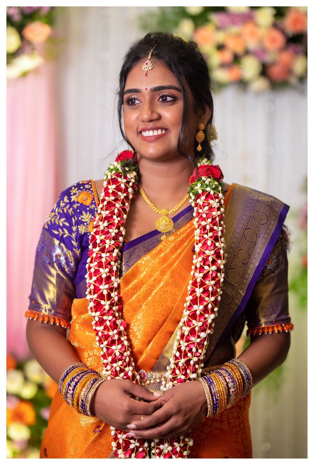 Photo From South Indian engagement makeup - By Makeover by Sonal