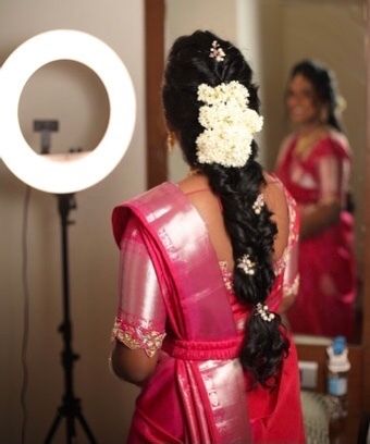 Photo From South Indian engagement makeup - By Makeover by Sonal