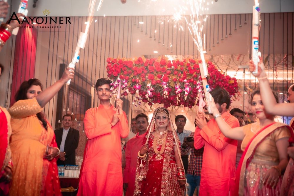 Photo From Bride entry in varmala - By Aayojner Events