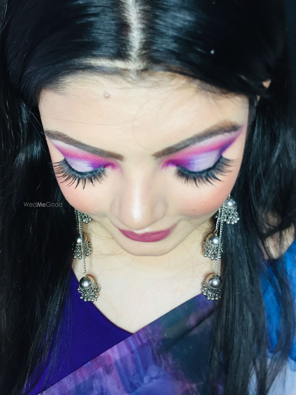 Photo From PURPLE SMOKEY HALO EYE LOOK ? - By Deepika Phutela Makeover