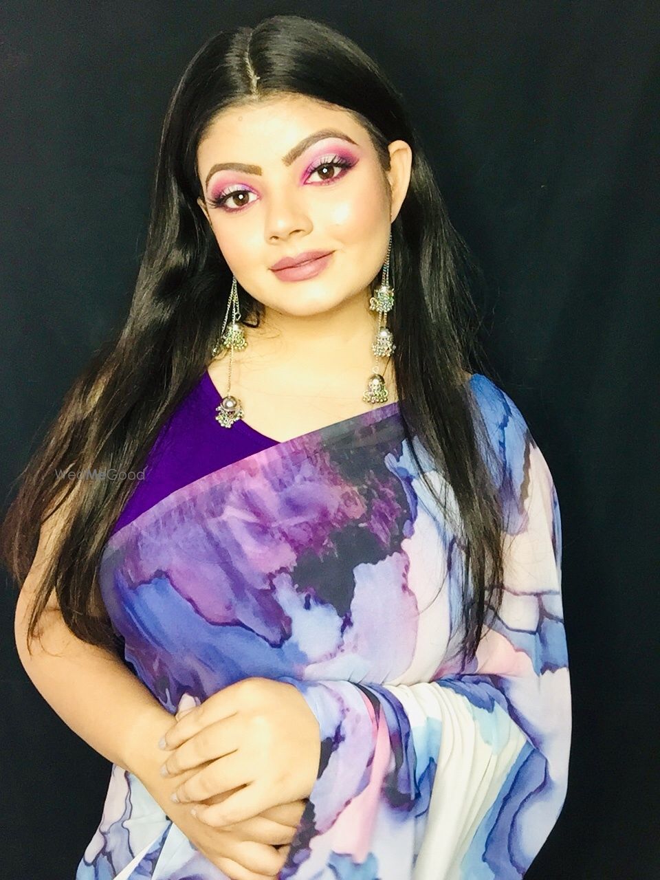 Photo From PURPLE SMOKEY HALO EYE LOOK ? - By Deepika Phutela Makeover