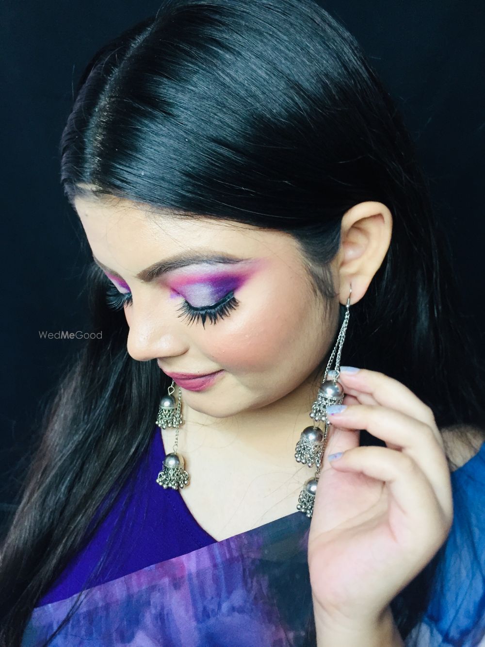 Photo From PURPLE SMOKEY HALO EYE LOOK ? - By Deepika Phutela Makeover