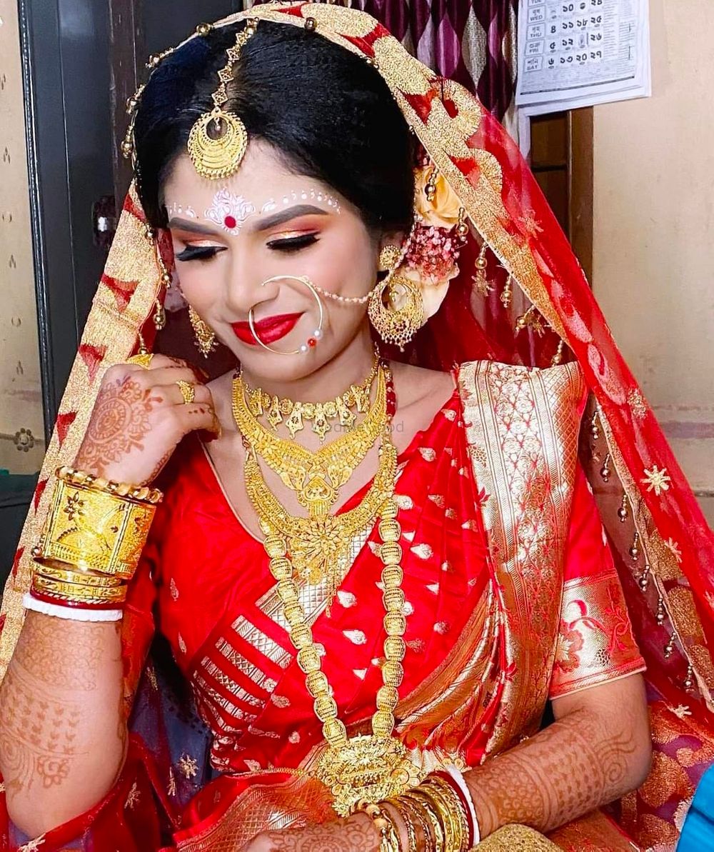 Photo From Bengali  Bridal - By Milli's Makeover