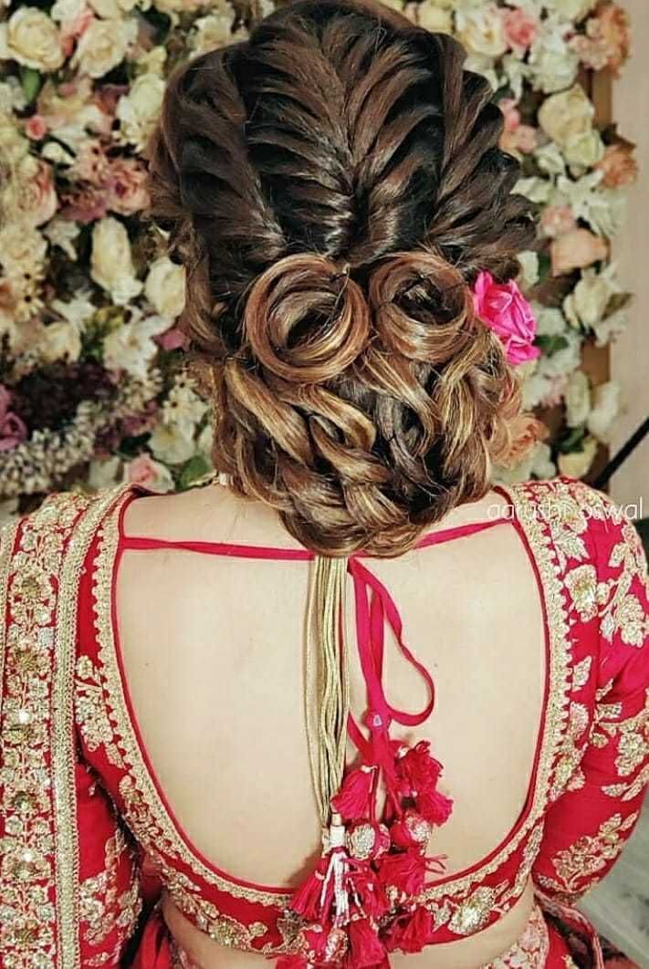 Photo From bridal hairstyles and party hairstyles - By Heena Batra Makeovers