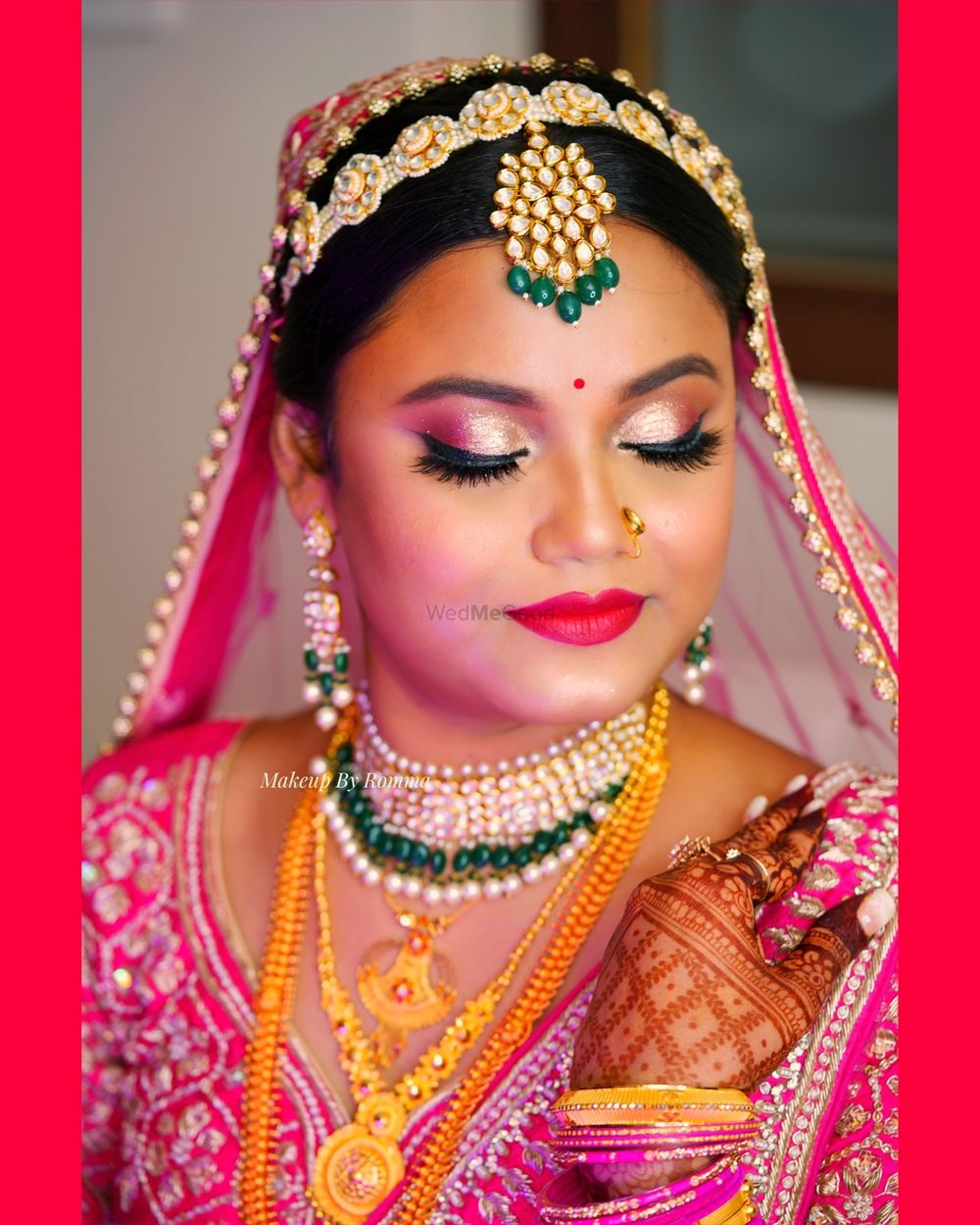 Photo From Bridal work 2020-21 - By Makeup by Romma