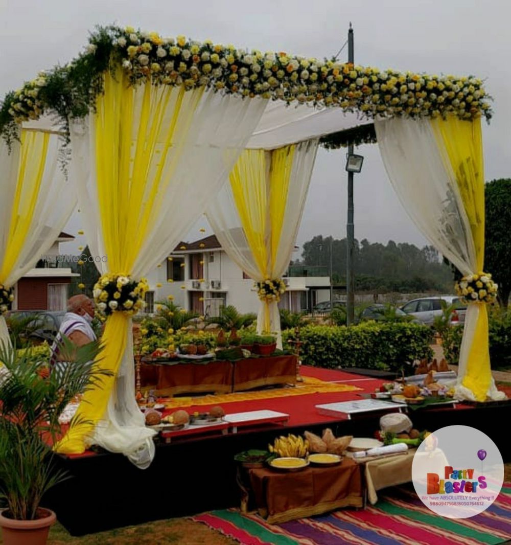 Photo From South Indian wedding decoration - By Party Blasters