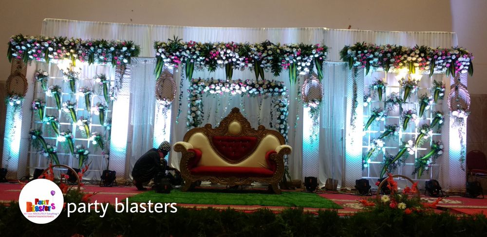 Photo From South Indian wedding decoration - By Party Blasters