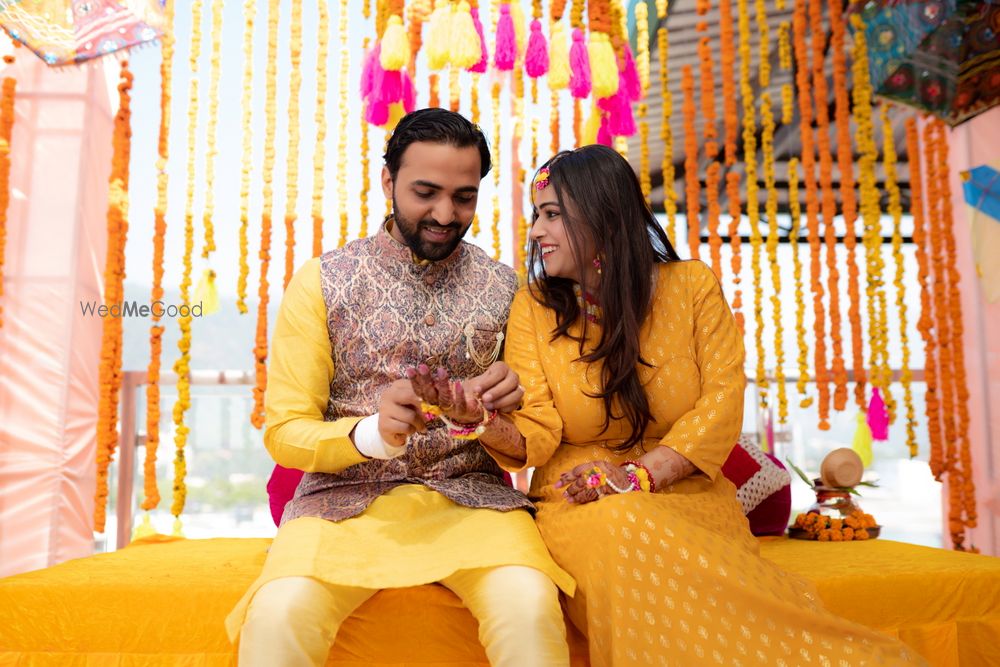 Photo From Deeksha & Aaditya Haldi CEREMONy - By 7thSky Productions