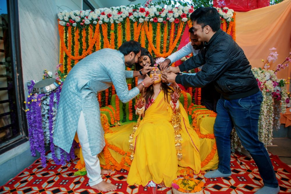 Photo From Anshul & Nikhita Haldi Ceremony - By 7thSky Productions