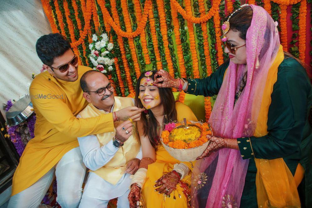 Photo From Anshul & Nikhita Haldi Ceremony - By 7thSky Productions