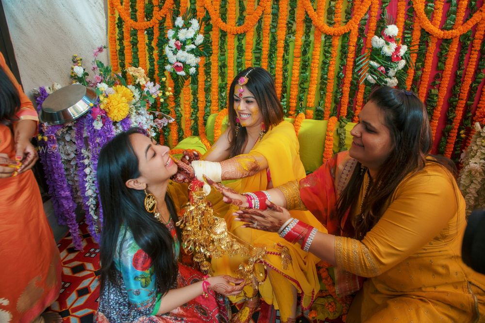 Photo From Anshul & Nikhita Haldi Ceremony - By 7thSky Productions