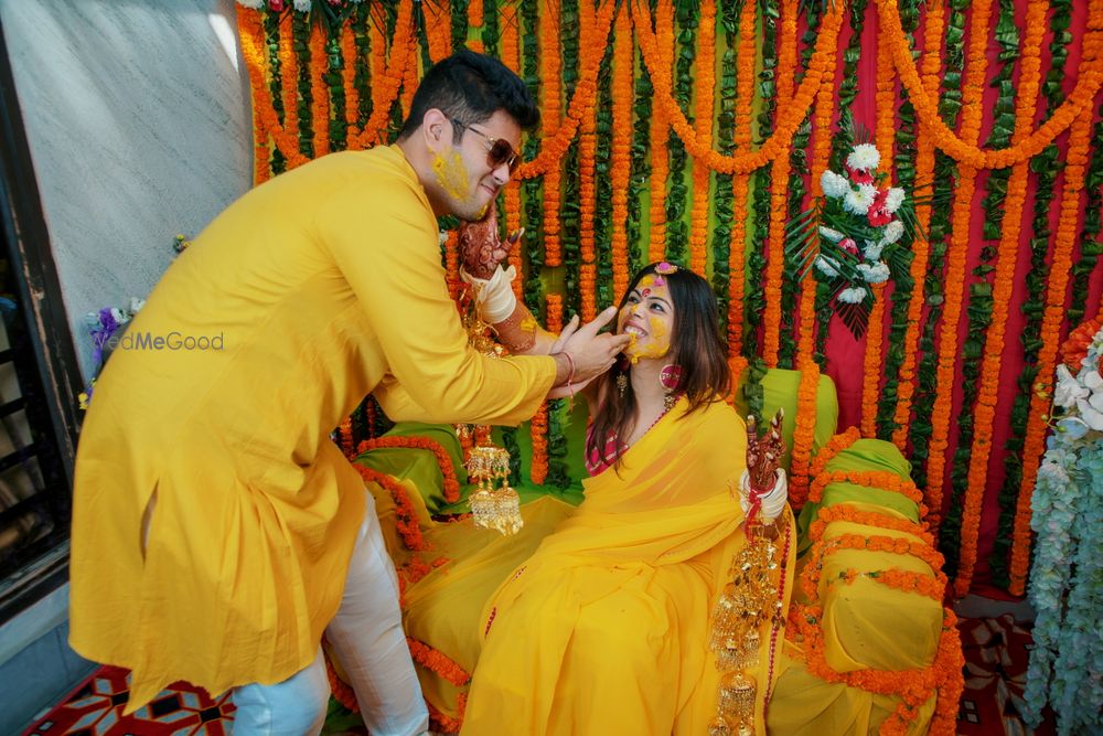 Photo From Anshul & Nikhita Haldi Ceremony - By 7thSky Productions