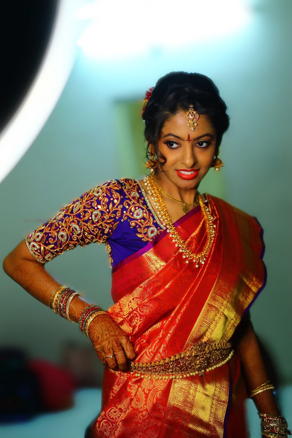 Photo From Telugu Brahmin Bridal look  - By Makeover by Sonal