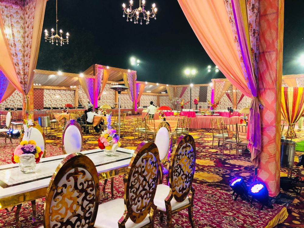 Photo From orange and peach theme  - By Chhabra Tents House