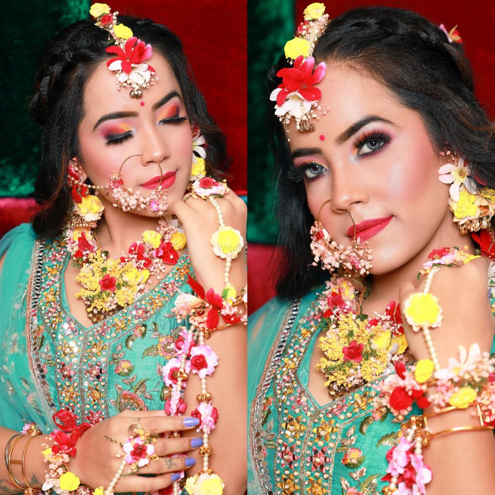 Photo From Haldi Bride Look - By Nikita Makeup Artist