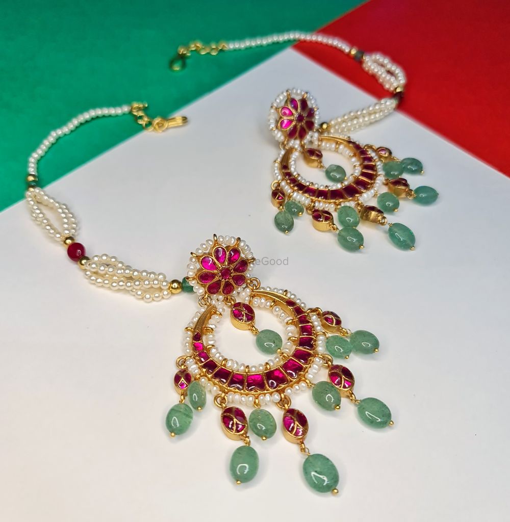 Photo From SILVER KUNDAN JEWELLERY - By Rajatamaya