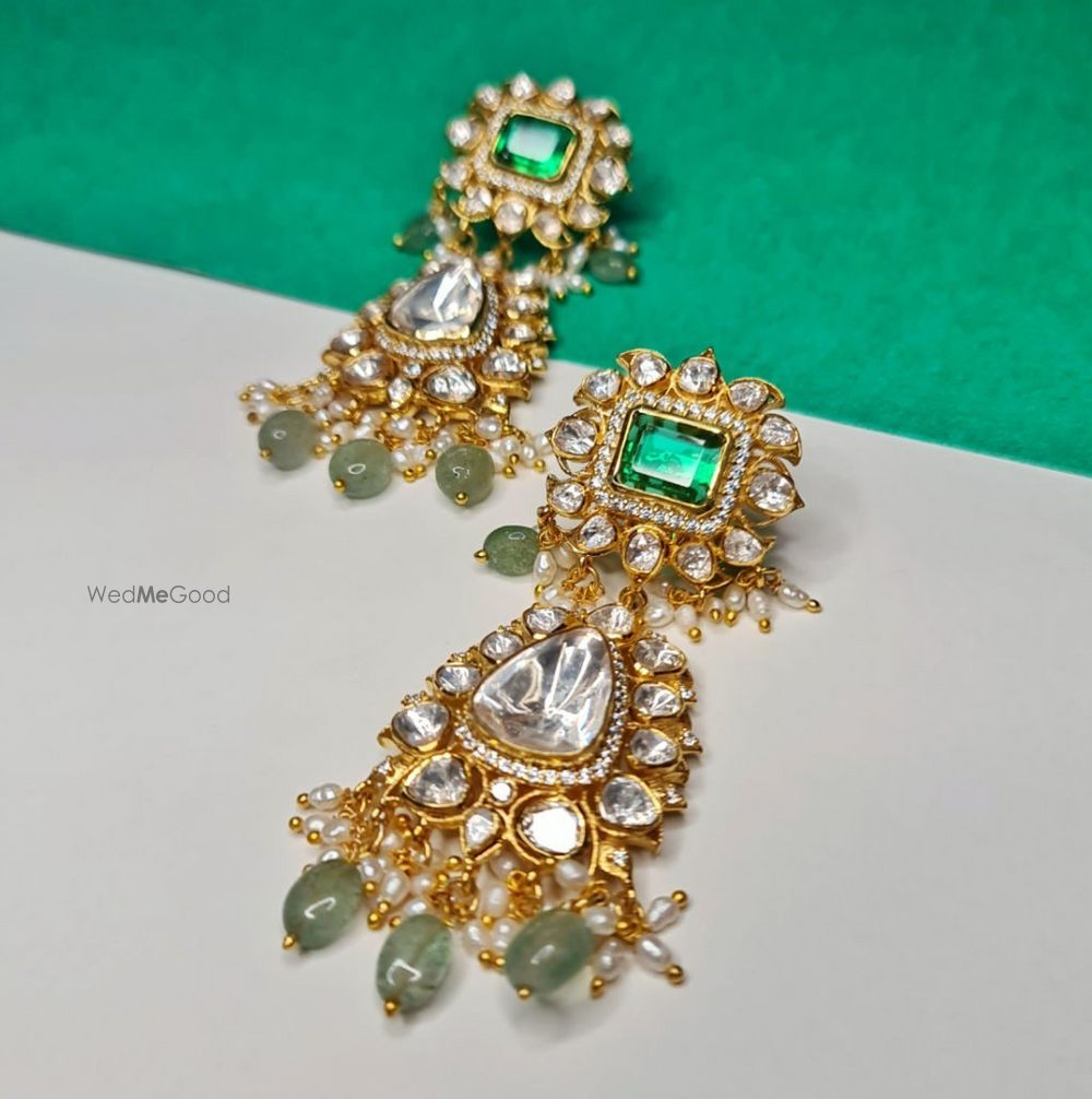 Photo From SILVER KUNDAN JEWELLERY - By Rajatamaya