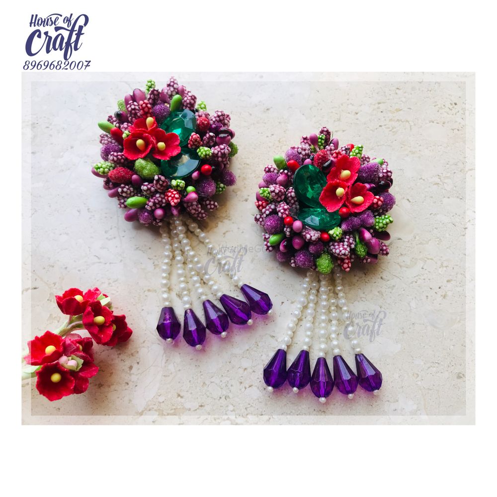 Photo From Floral Earrings - By House of Craft
