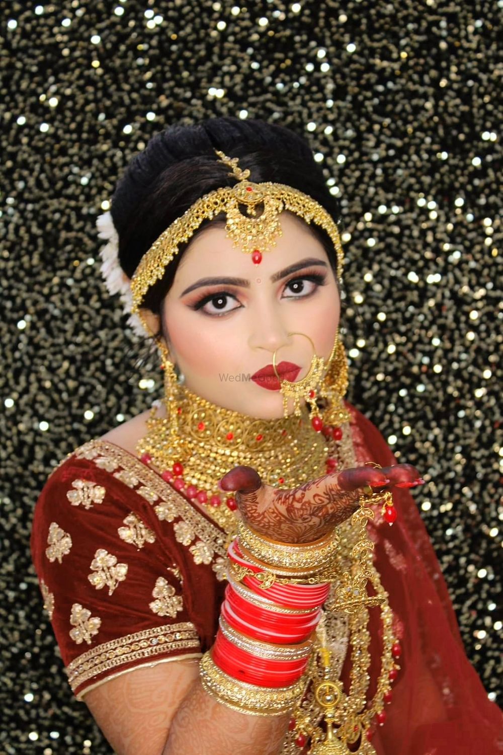 Photo From Indian bridal Makeup - By Desi Touch Makeup Studio