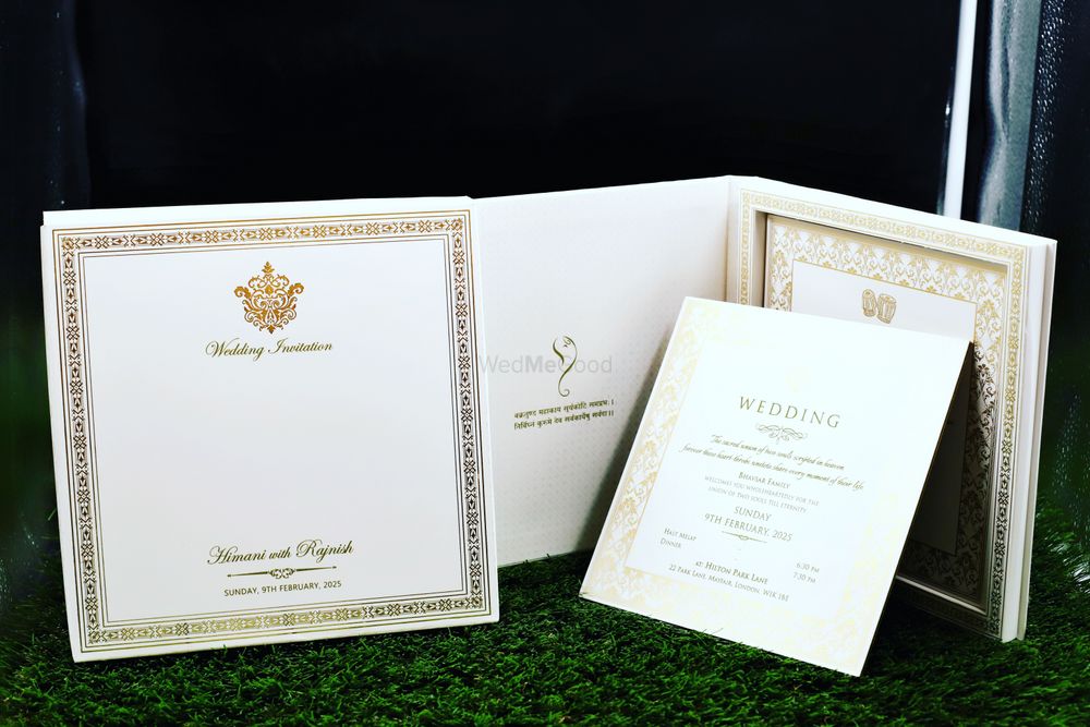 Photo From Premium cardboard invites @250 & above - By Indera Printers