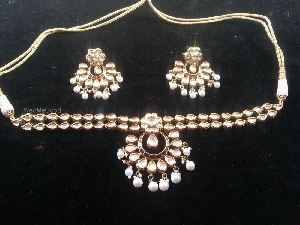 Photo From Real kundan choker set AC DC - By G J International 