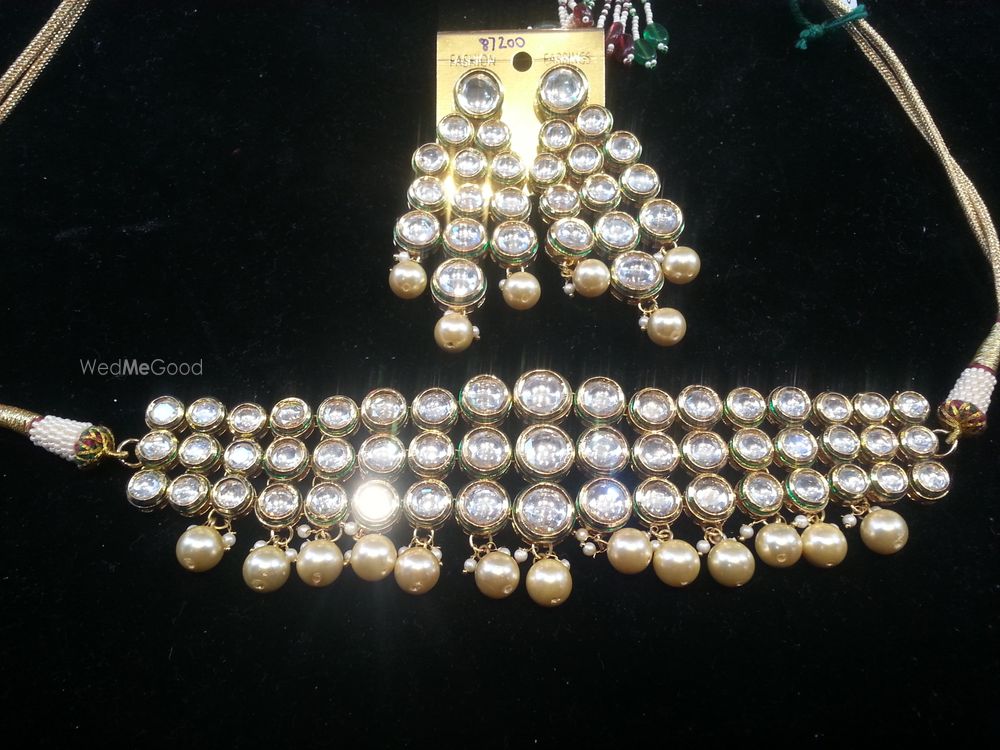 Photo From Real kundan choker set AC DC - By G J International 