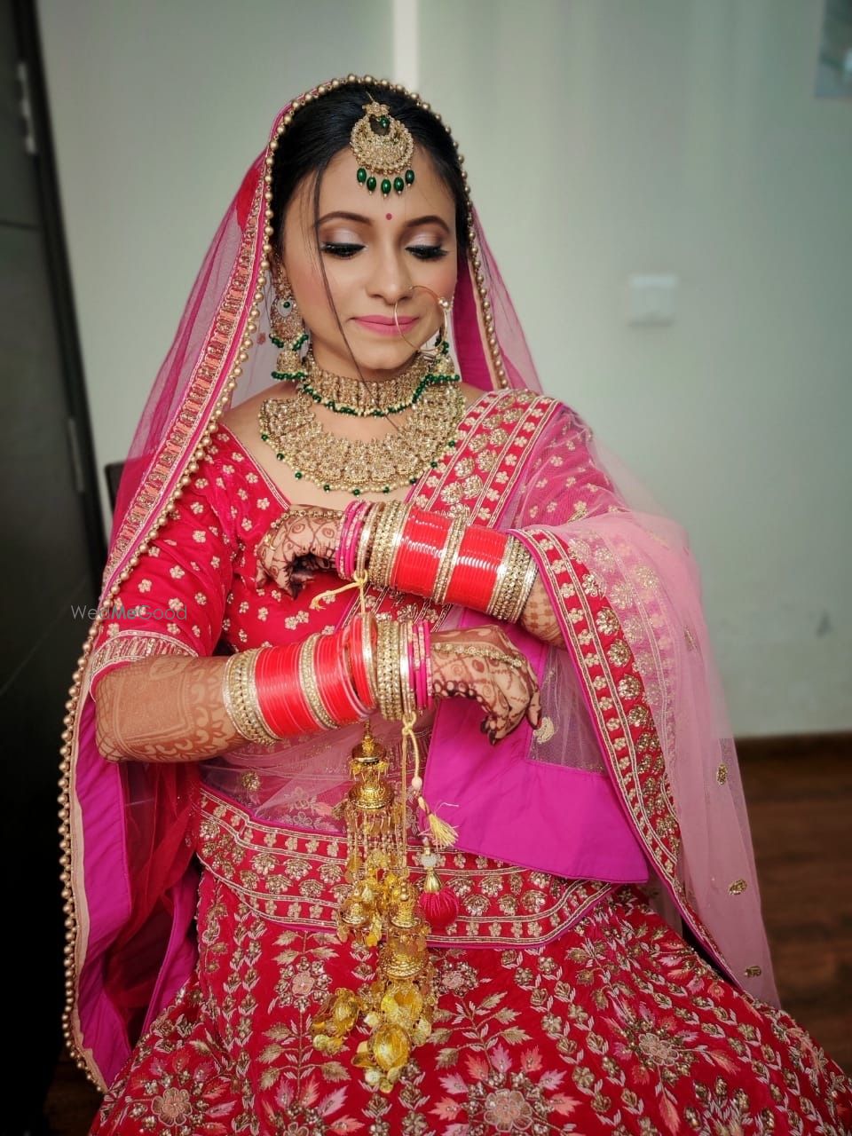 Photo From NEHA’s Bridal look - By Wedsta Diamond Package