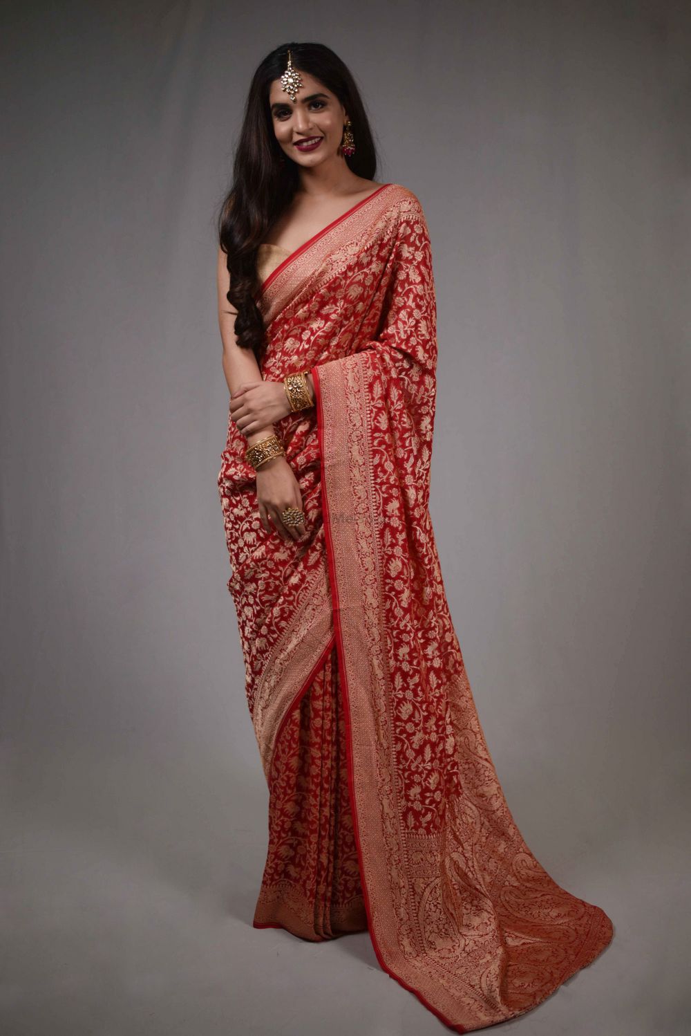 Photo From Banarasi Georgette Silk Sarees - By Sacred Weaves
