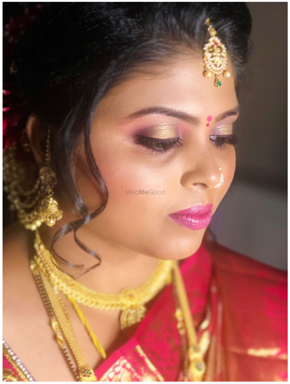 Photo From South Indian Reception look - By Makeover by Sonal